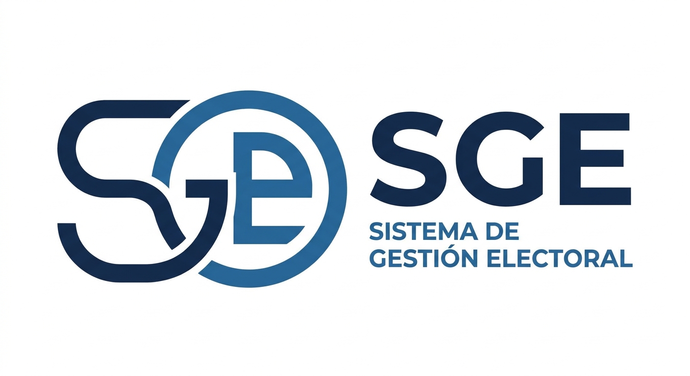Logo SGE - Sistema de Gestión Electoral